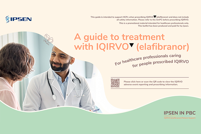 A guide to treatment with IQIRVO<span class='triangle'>▼</span> (elafibranor)