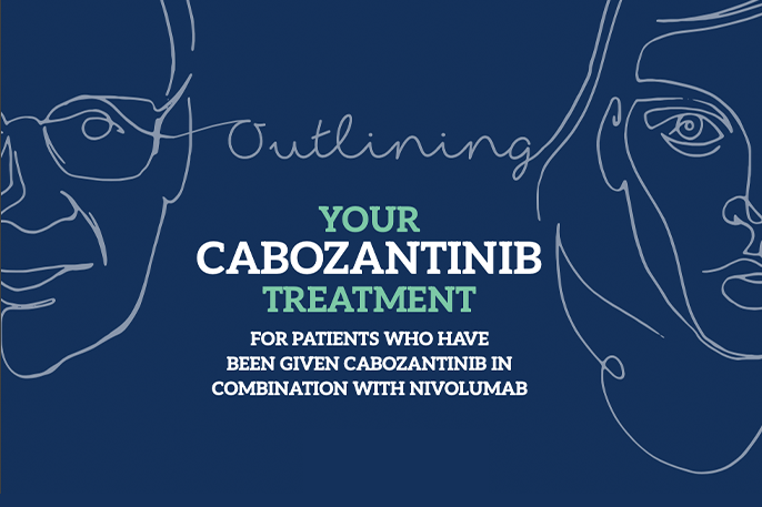 Booklet for patients who have been given Cabozantinib in combination with nivolumab